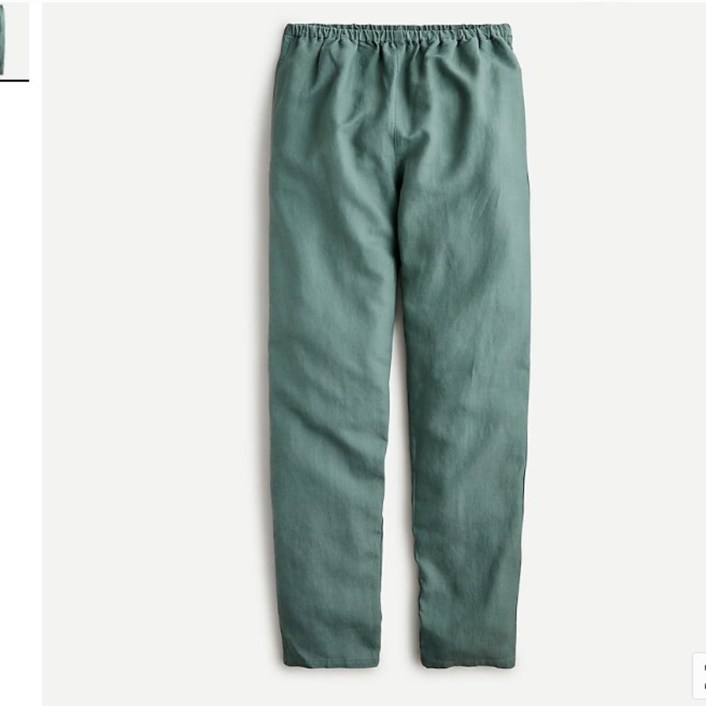 NWT J.Crew linen-blend pant (classic fit, small)